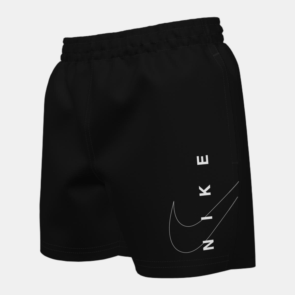 Calções de Banho de Criança 4" Volley Short Swimwear Preto-1