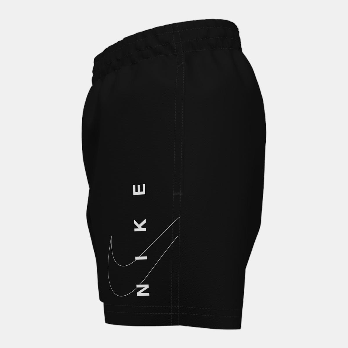 Calções de Banho de Criança 4" Volley Short Swimwear Preto-3