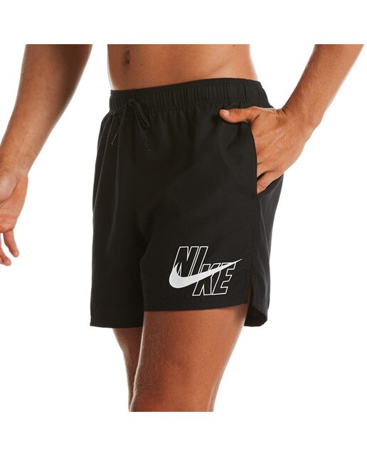 Calções de Banho de Homem Lop Lap 5'' Preto-3