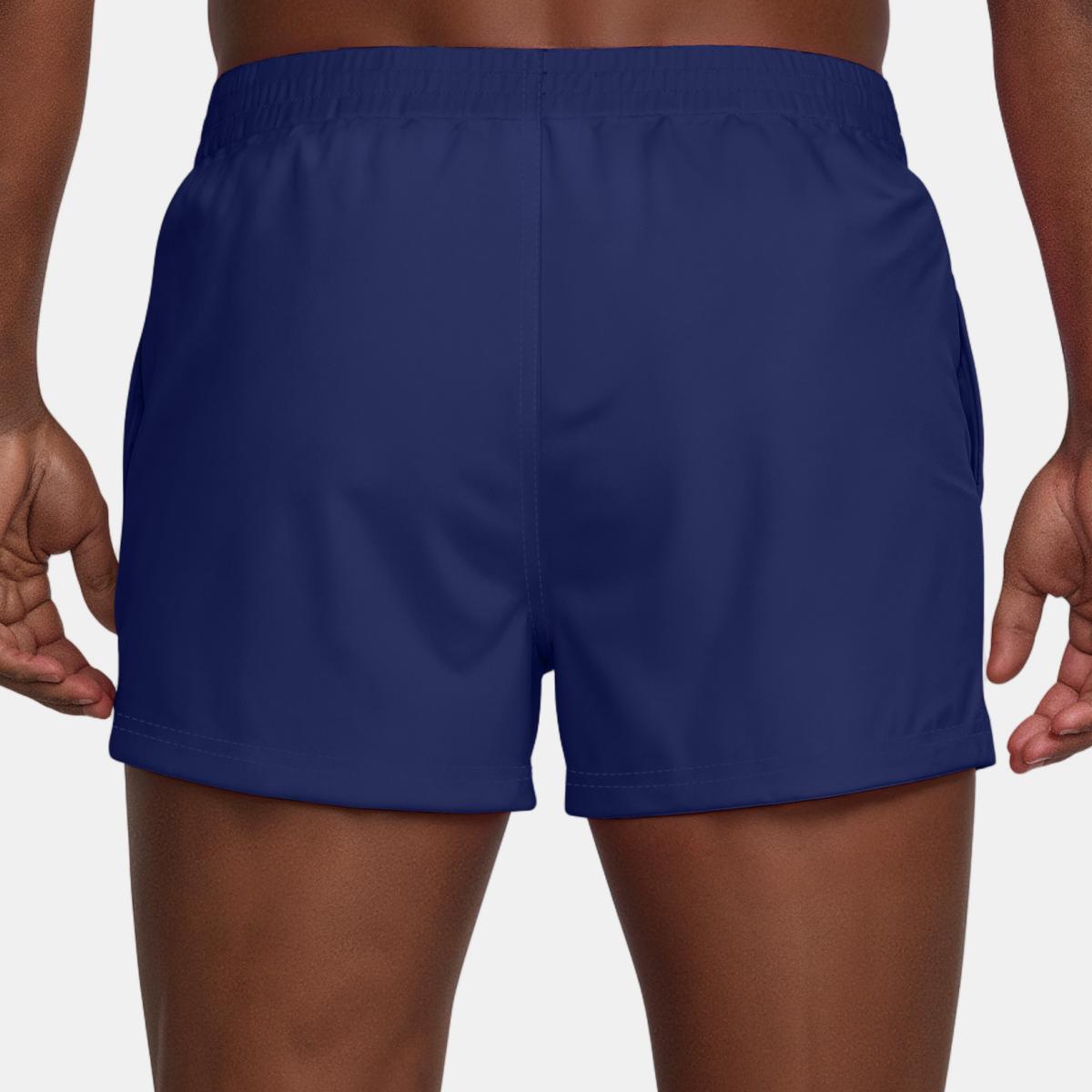 Calções de Banho de Homem para Praia e Piscina 3" Volley Short Azul-2
