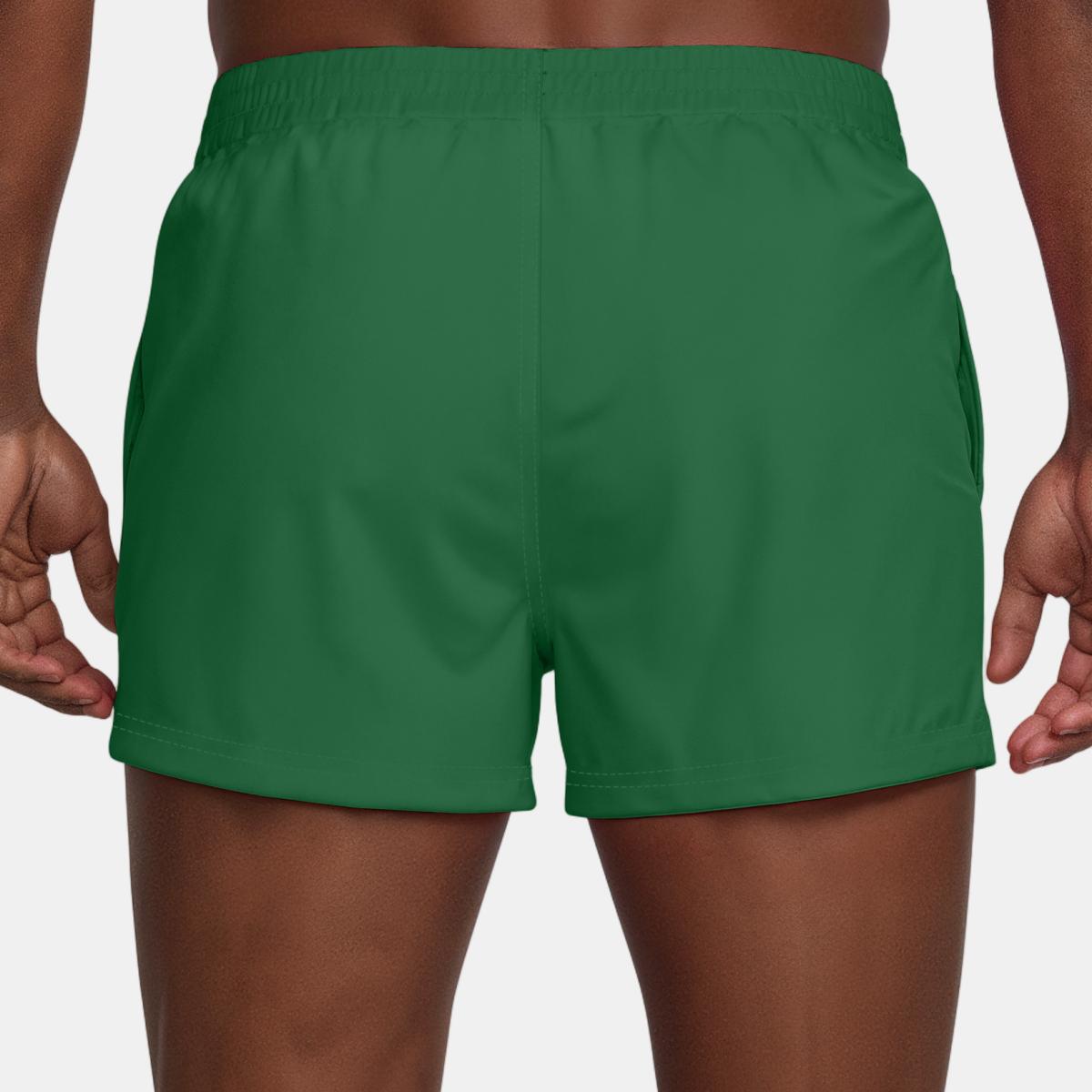 Calções de Banho de Homem 3" Volley Short Swimwear Verde-3