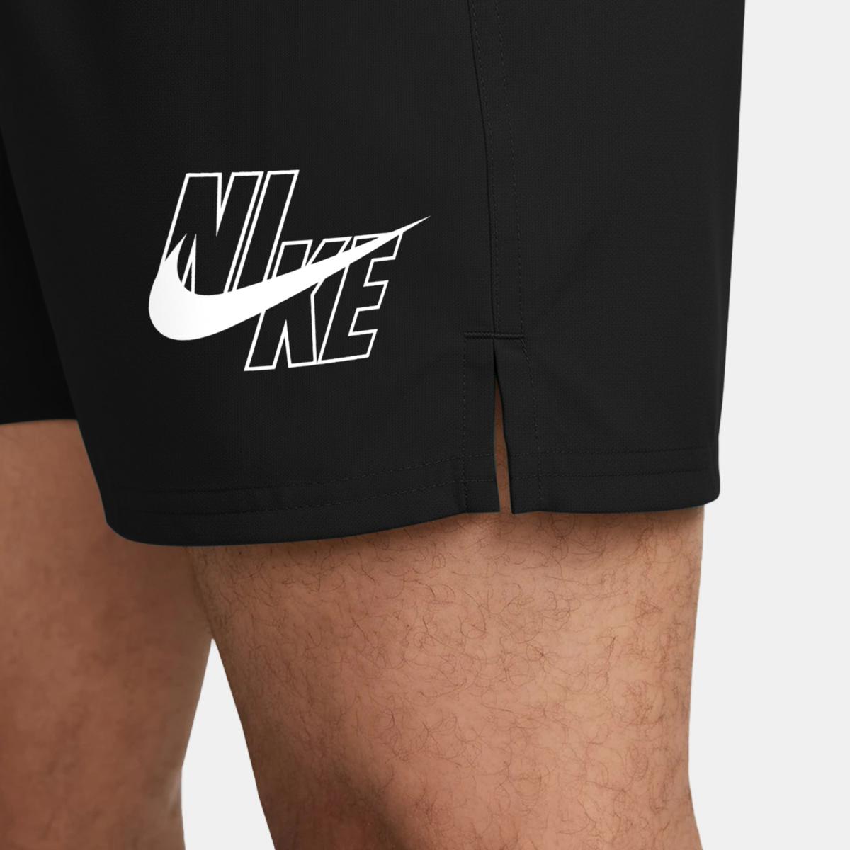 Calções de Banho de Homem 5" Volley Short Swimwear Preto-3