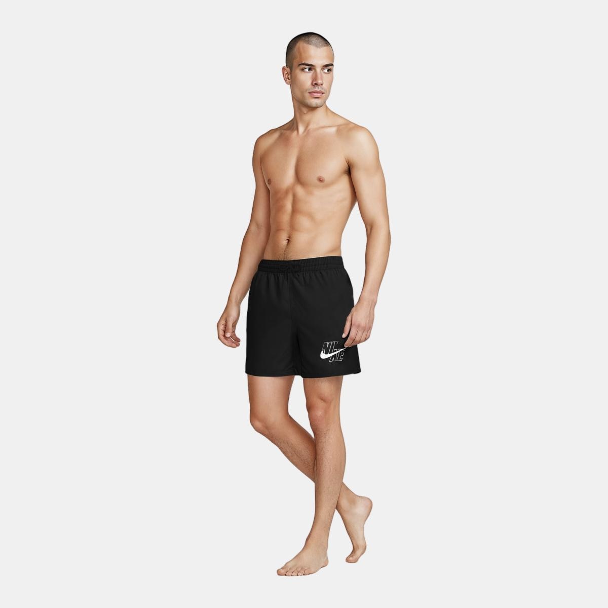 Calções de Banho de Homem 5" Volley Short Swimwear Preto-6