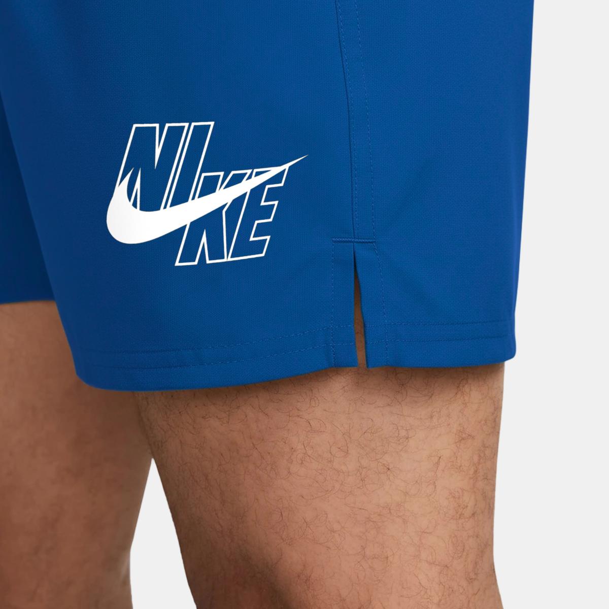 Calções de Banho de Homem 5" Volley Short Swimwear Azul-3