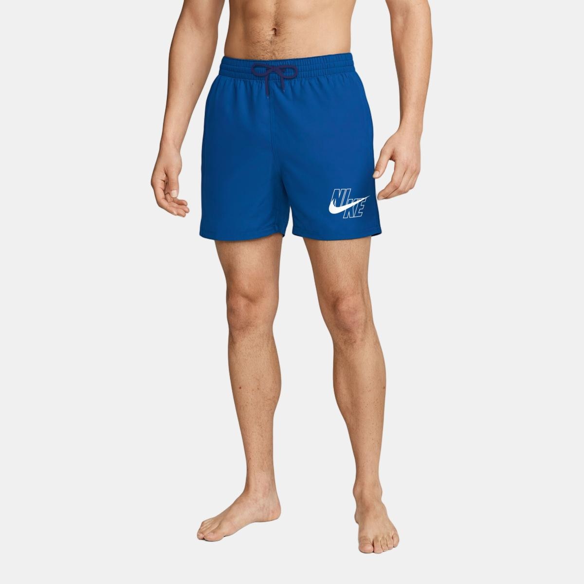 Calções de Banho de Homem 5" Volley Short Swimwear Azul-5