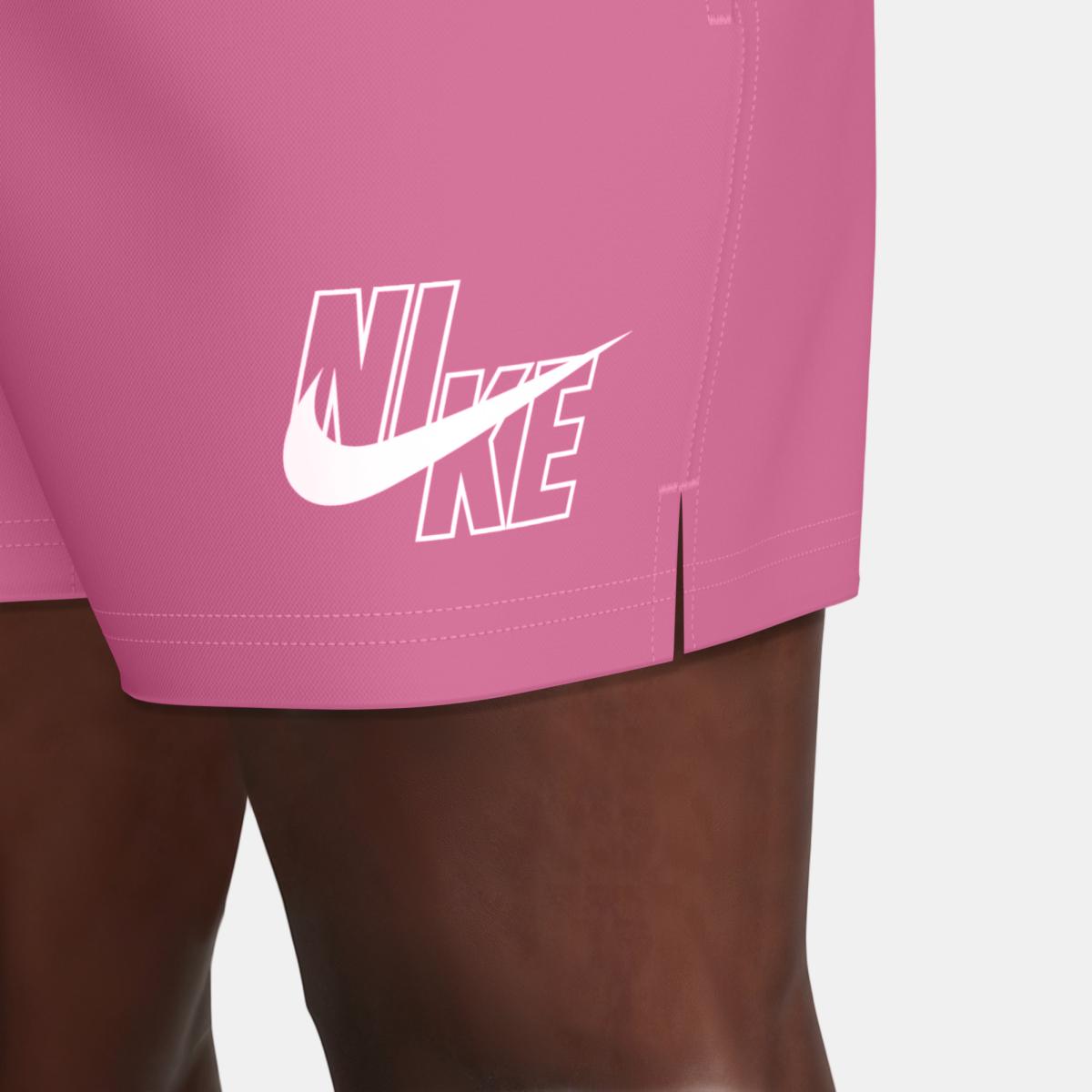Calções de Banho de Homem 5" Volley Short Swimwear Rosa-4