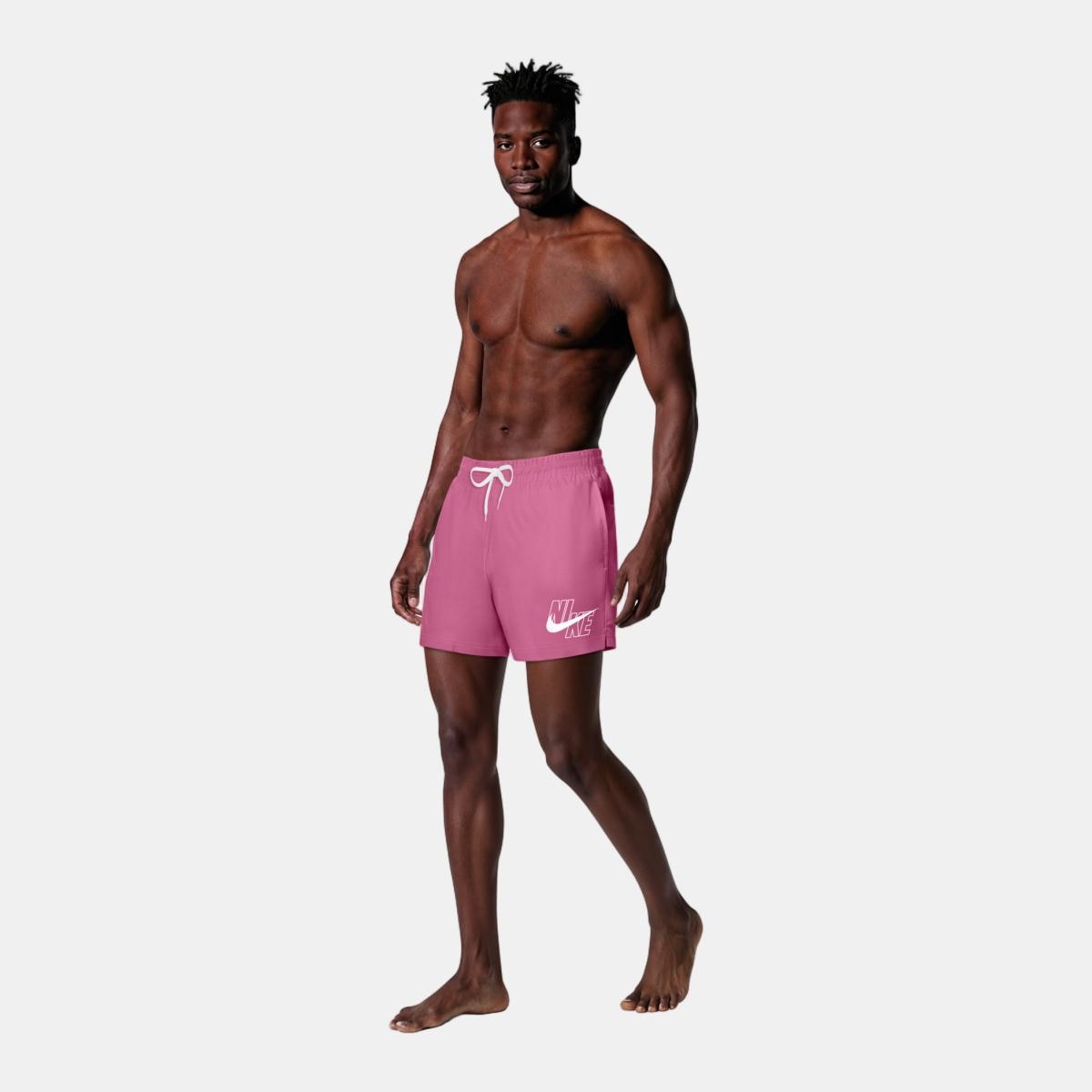Calções de Banho de Homem 5" Volley Short Swimwear Rosa-6
