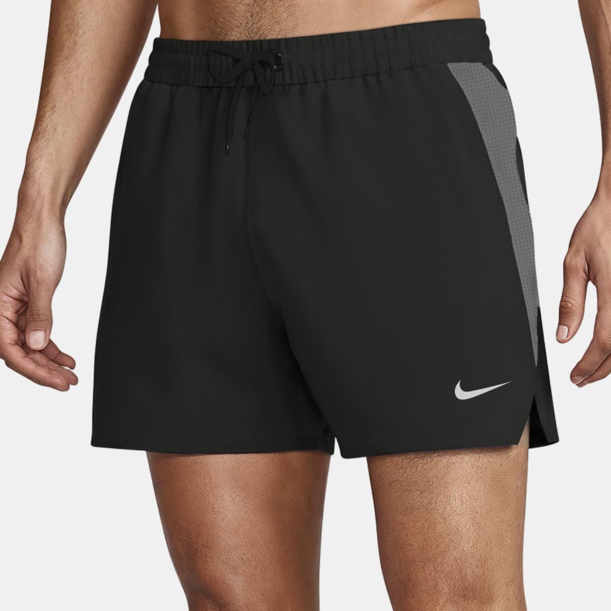 Calções de Banho de Homem 5" Volley Short Swimwear Preto-1