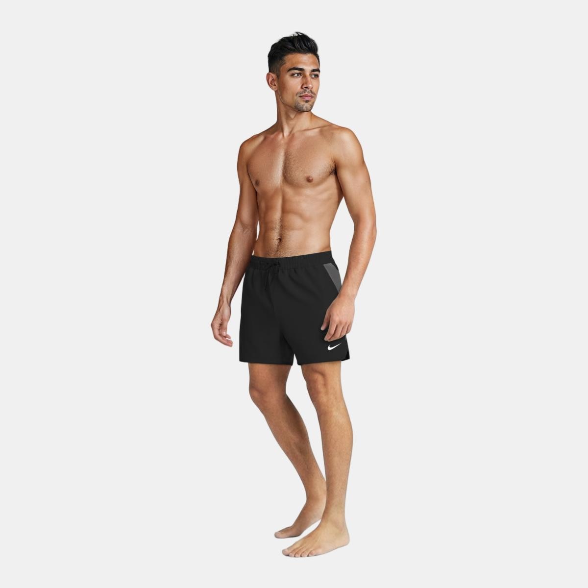Calções de Banho de Homem 5" Volley Short Swimwear Preto-7