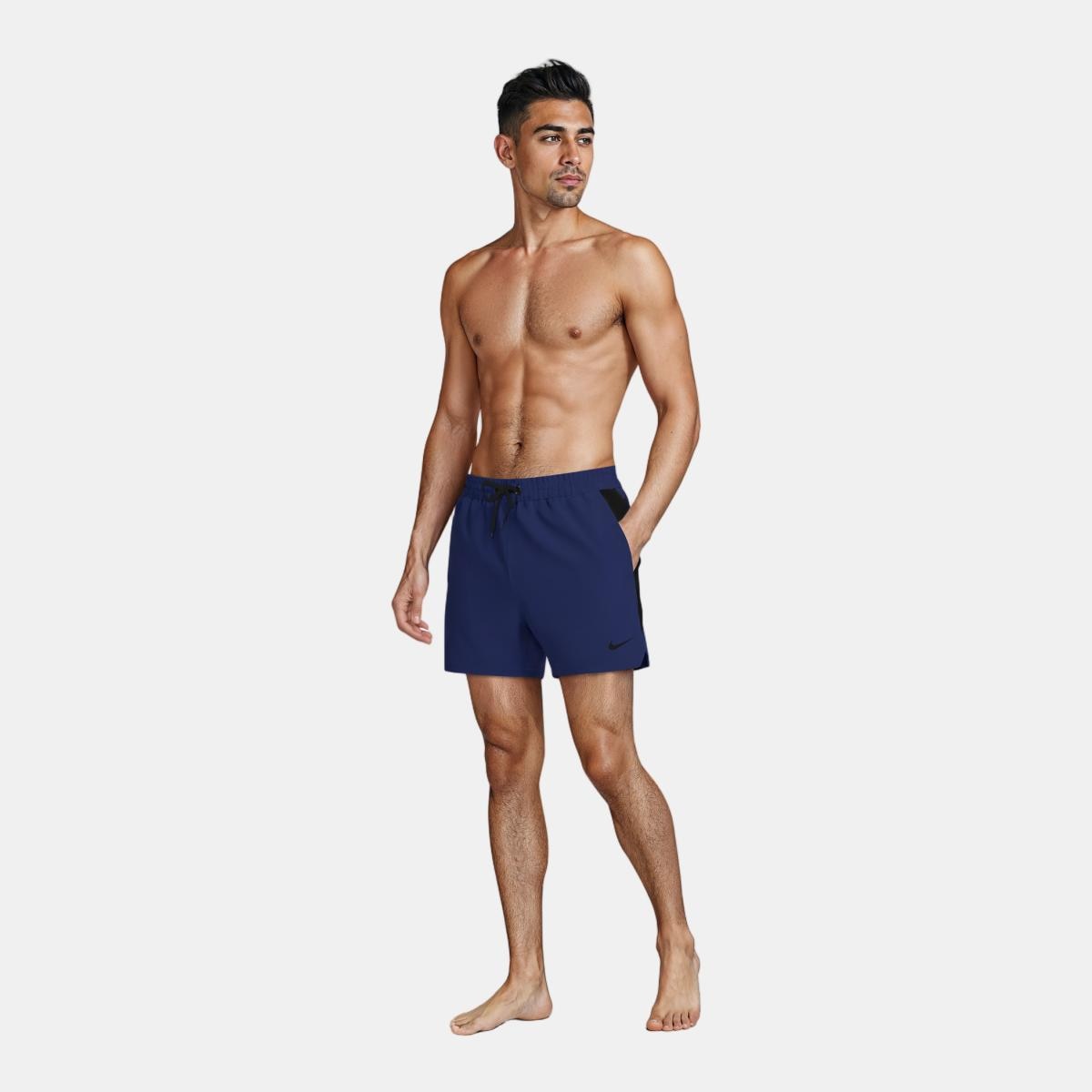 Calções de Banho de Homem 5" Volley Short Swimwear Azul-marinho-5