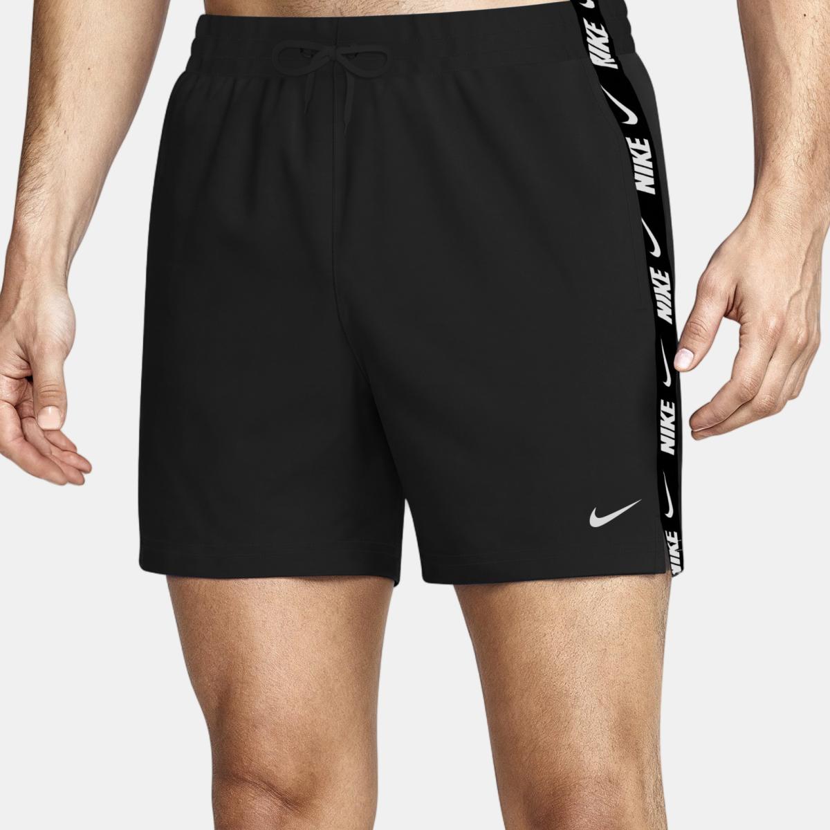 Calções de Banho de Homem 5" Volley Short Swimwear Preto-1
