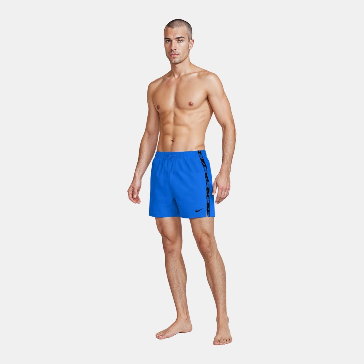 Calções de Banho de Homem 5" Volley Short Swimwear Azul-8