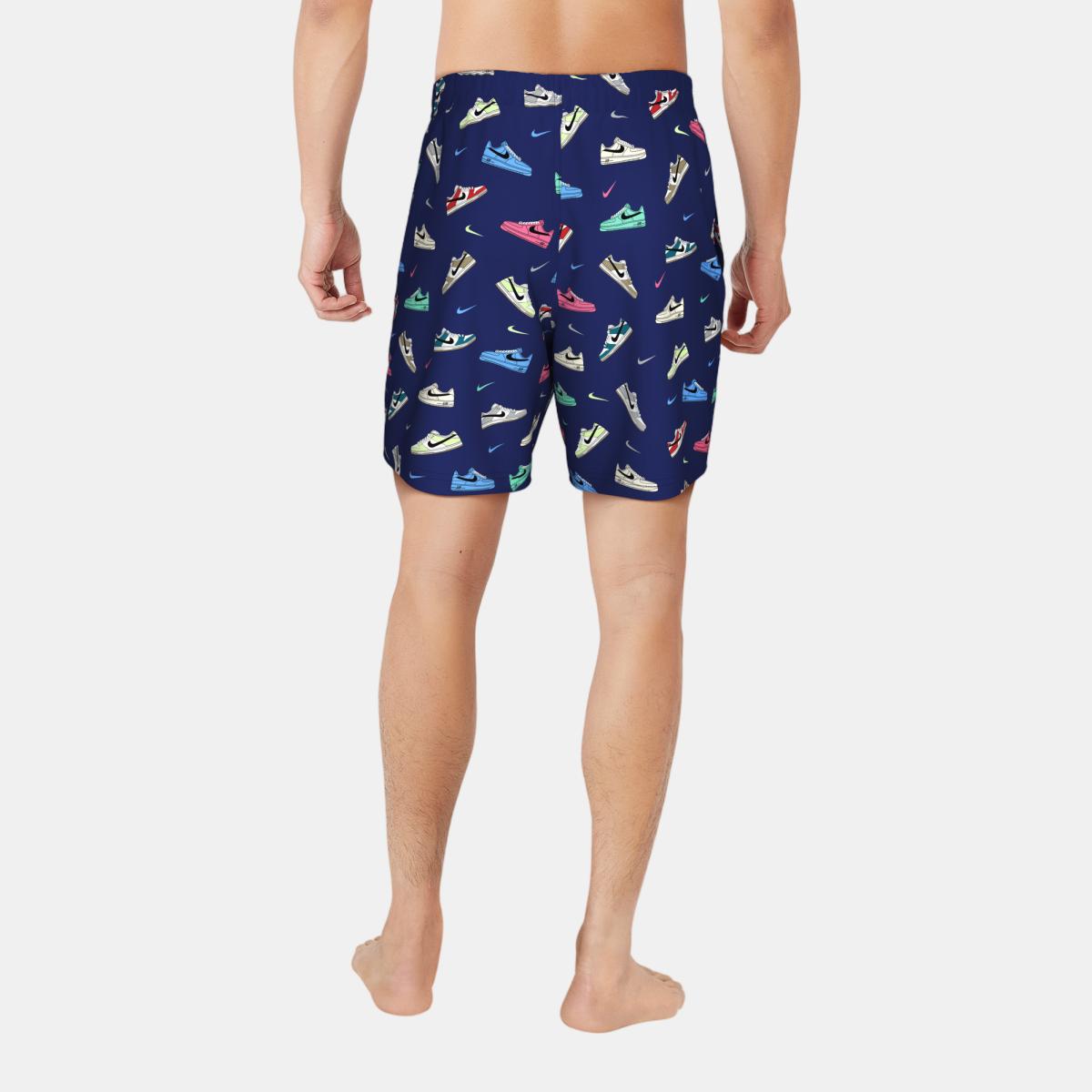 Calções de Banho de Homem 7" Volley Short Swimwear Azul-2