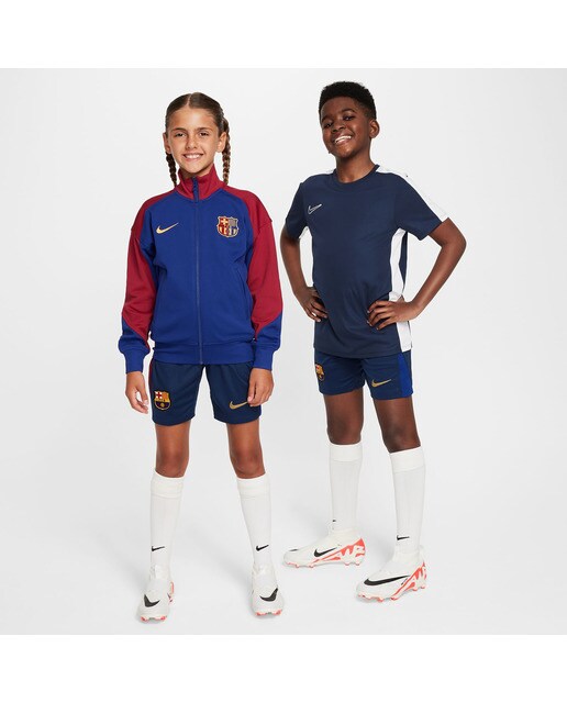 Calções de Criança 1.º Equipamento FC Barcelona 2024-2025 Stadium Azul-5