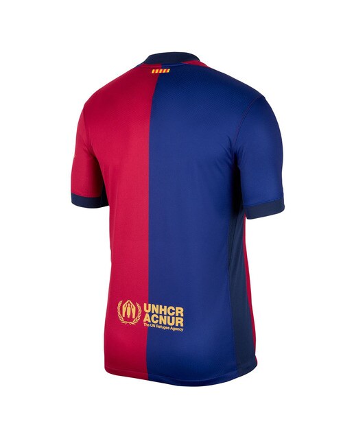 T-shirt de Homem 1.º Equipamento FC Barcelona 2024-2025 Stadium Azul-8