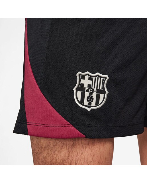 Calções de Homem FC Barcelona 2024-2025 Strike Preto-3