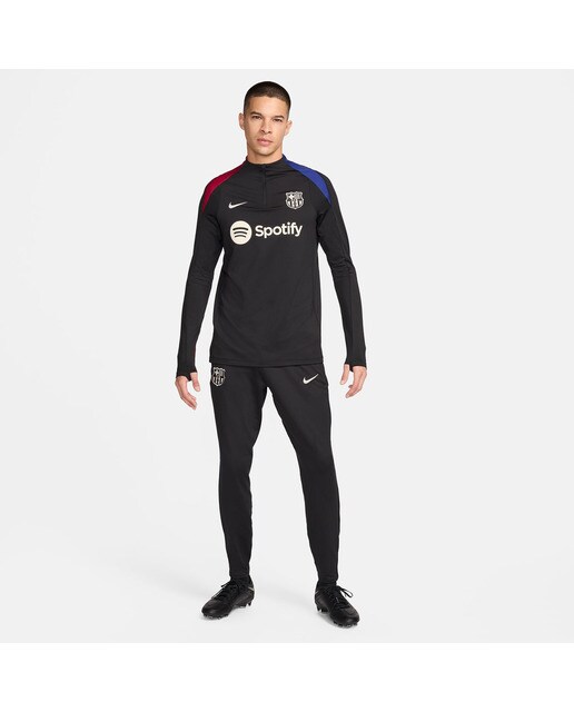 Calças de Homem FC Barcelona 2024-2025 Strike Preto-6