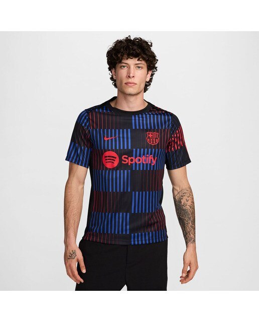 T-shirt de Homem FC Barcelona 2024-2025 Academy Pro Away Preto-1