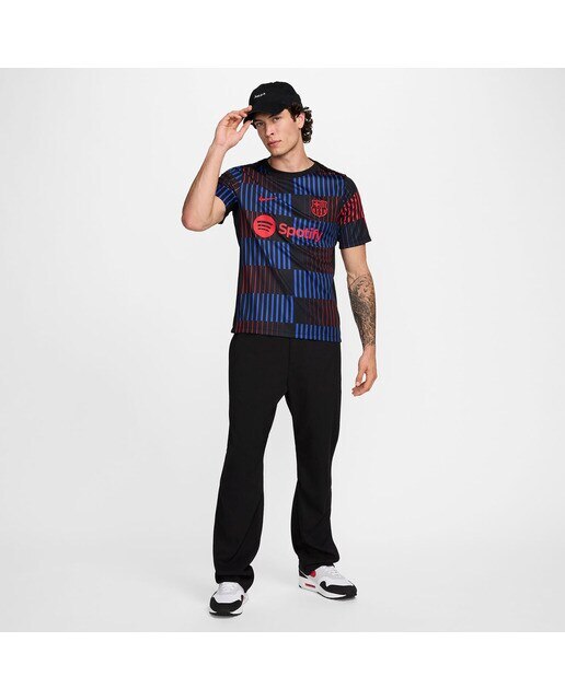 T-shirt de Homem FC Barcelona 2024-2025 Academy Pro Away Preto-6