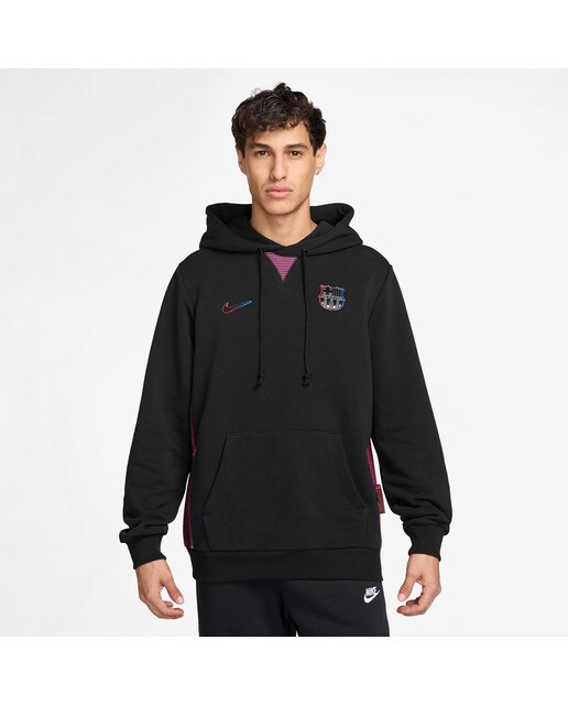 Sweatshirt de Homem FC Barcelona 2024-2025 Standard Issue Away Preto-1