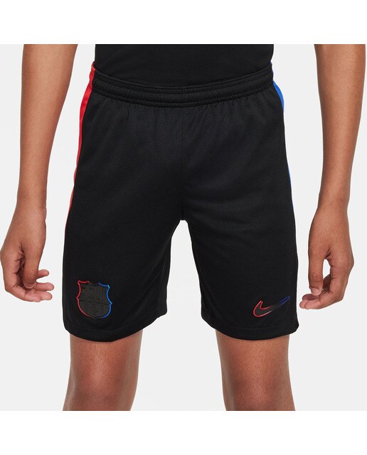 Calções de Criança 2.º Equipamento FC Barcelona 2024-2025 Stadium Preto-1
