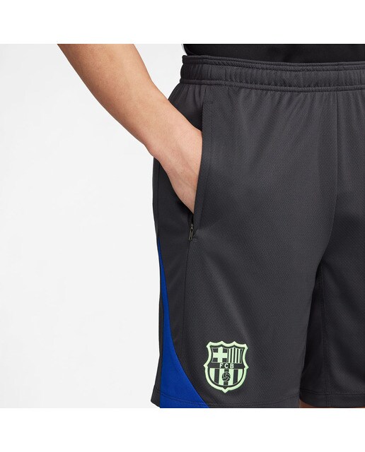 Calções de Homem FC Barcelona 2024-2025 Strike Third Cinzento-4