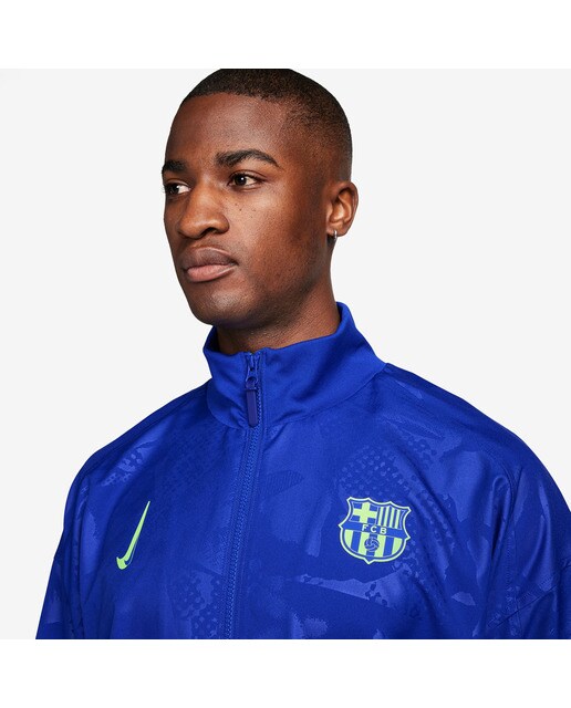 Casaco de Homem FC Barcelona 2024-2025 Strike Third Azul-2