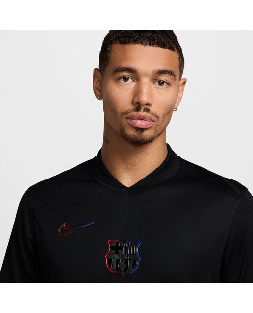 T-shirt de Homem 2.º Equipamento Stadium FC Barcelona 2024/25 Preto / Vermelho-3