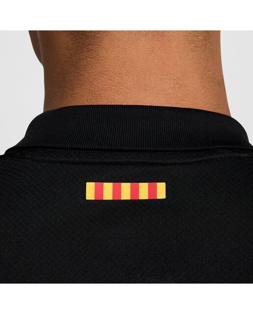 T-shirt de Homem 2.º Equipamento Stadium FC Barcelona 2024/25 Preto / Vermelho-6