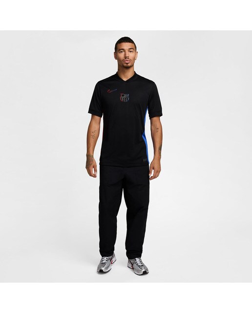 T-shirt de Homem 2.º Equipamento Stadium FC Barcelona 2024/25 Preto / Vermelho-8