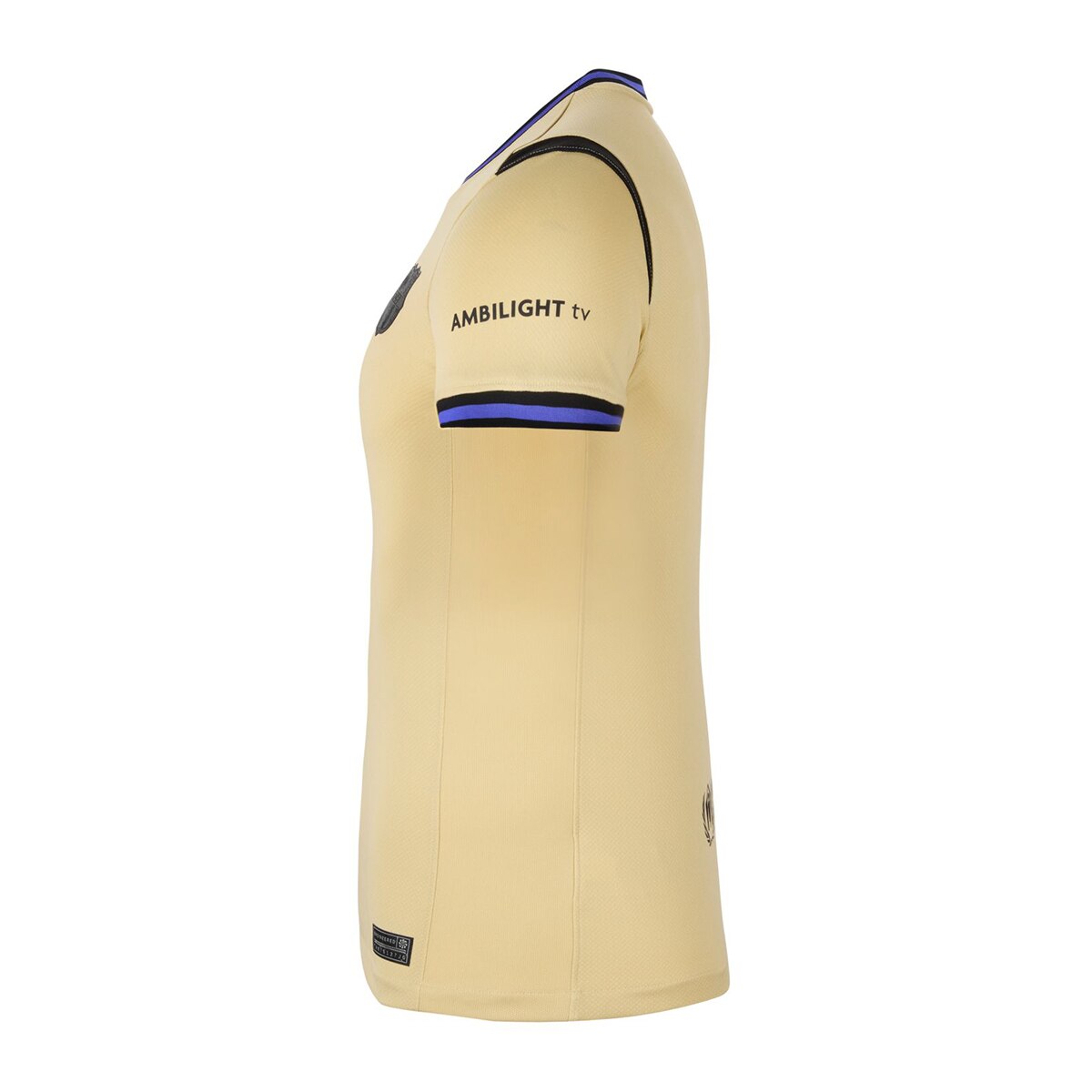 T-shirt de Mulher 2.º Equipamento FC Barcelona 2025-2026 Stadium Amarelo-3