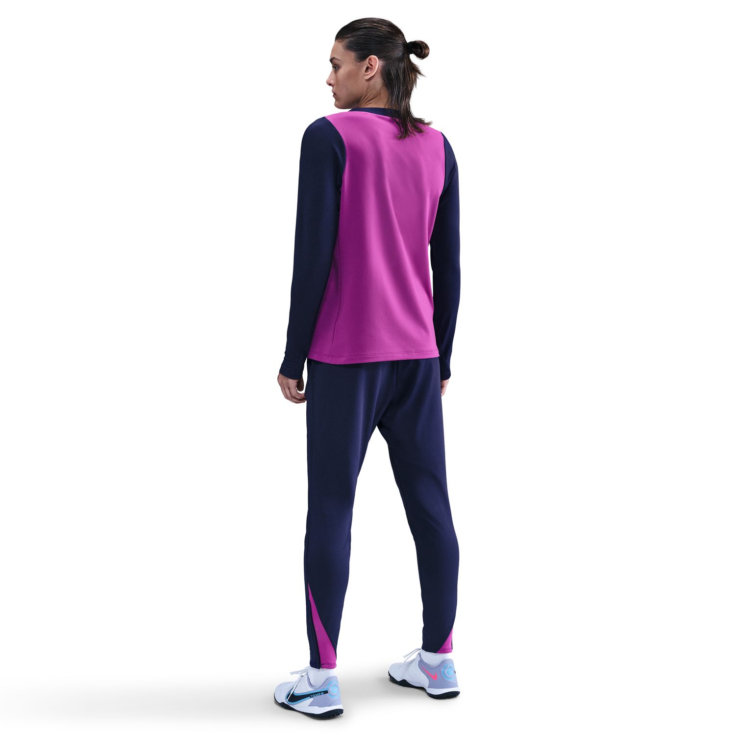 T-shirt de Mulher FC Barcelona 2025-2026 Strike Crew Roxo-2