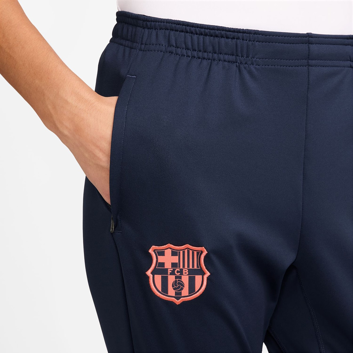 Calças FC Barcelona 2025-2026 Strike Azul-marinho-3