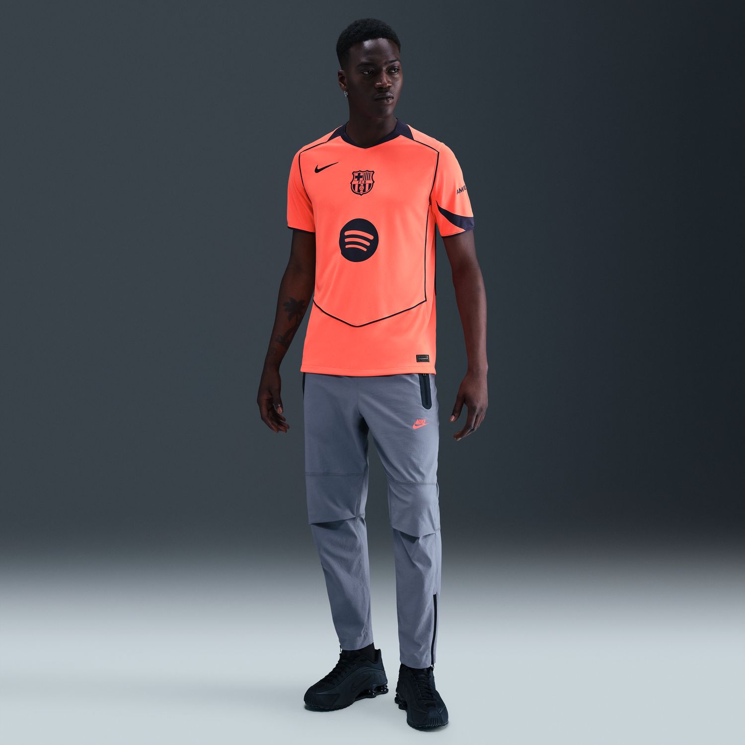 T-shirt de Homem 3.º Equipamento FC Barcelona 2025-2026 Stadium Manga-5