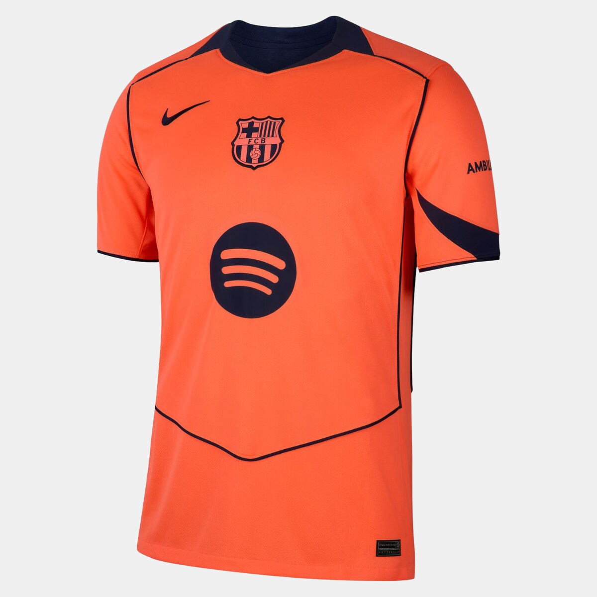 T-shirt de Homem 3.º Equipamento FC Barcelona 2025-2026 Stadium Manga-7