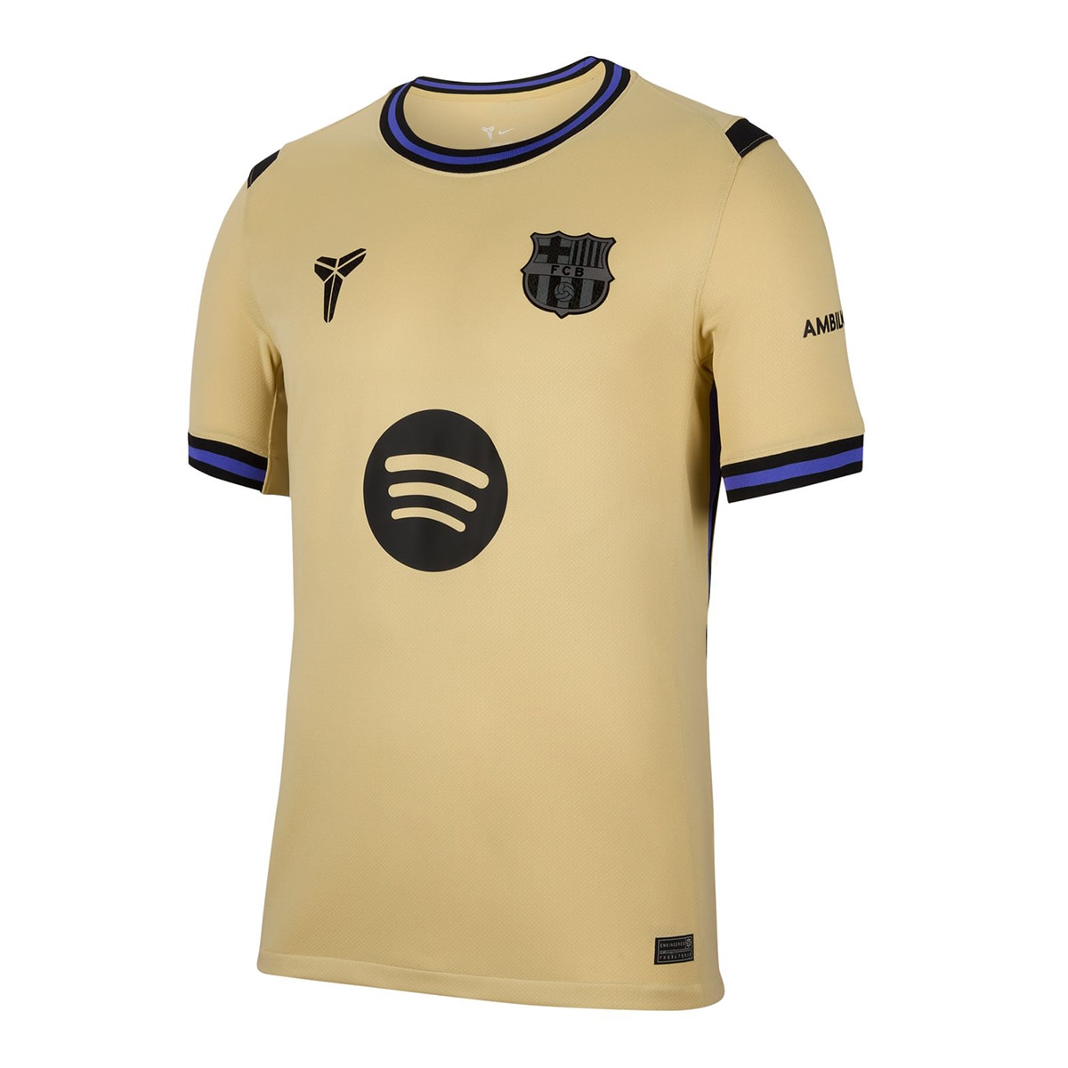 T-shirt de Homem 2.º Equipamento FC Barcelona 2025-2026 Stadium Amarelo-7