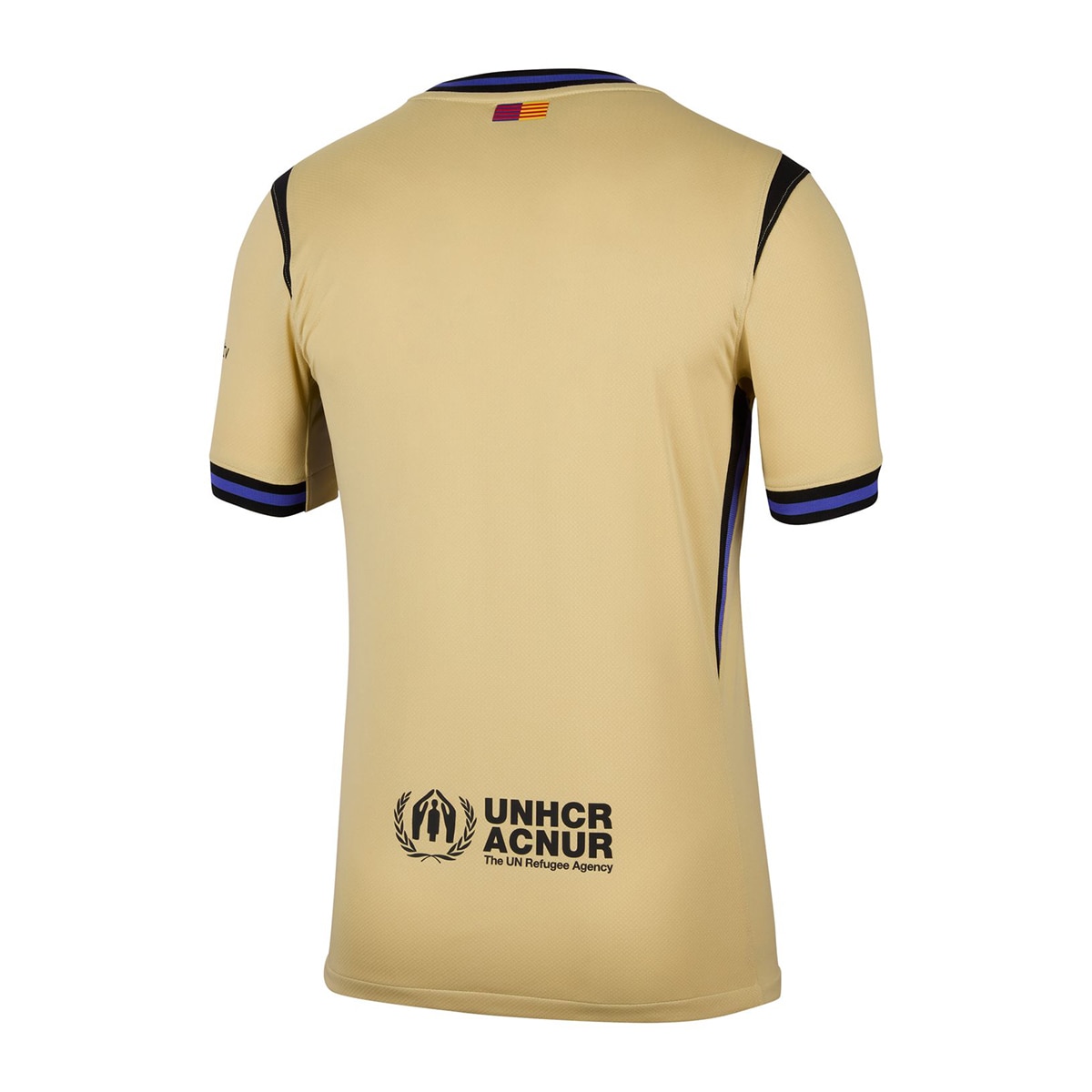 T-shirt de Homem 2.º Equipamento FC Barcelona 2025-2026 Stadium Amarelo-8
