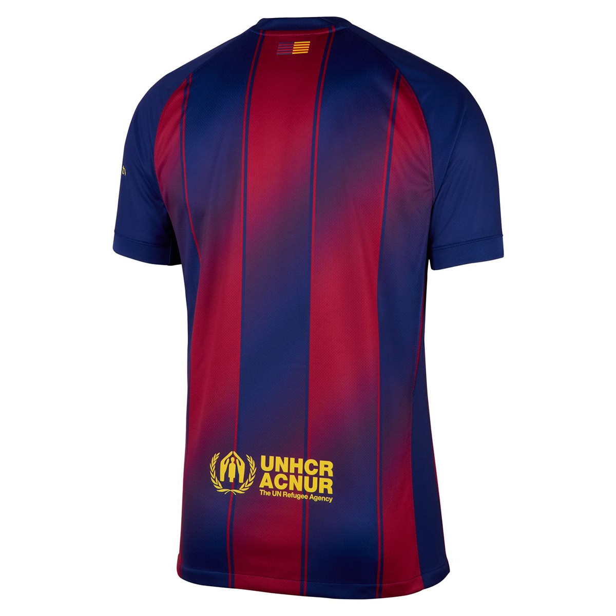 T-shirt de Homem 1.º Equipamento FC Barcelona 2025-2026 Stadium Azul / Grená-8