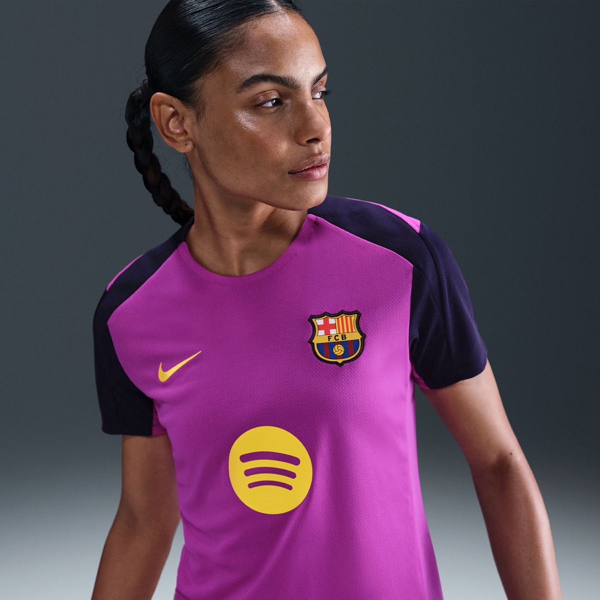 T-shirt FC Barcelona 2025-2026 Strike Roxo-5