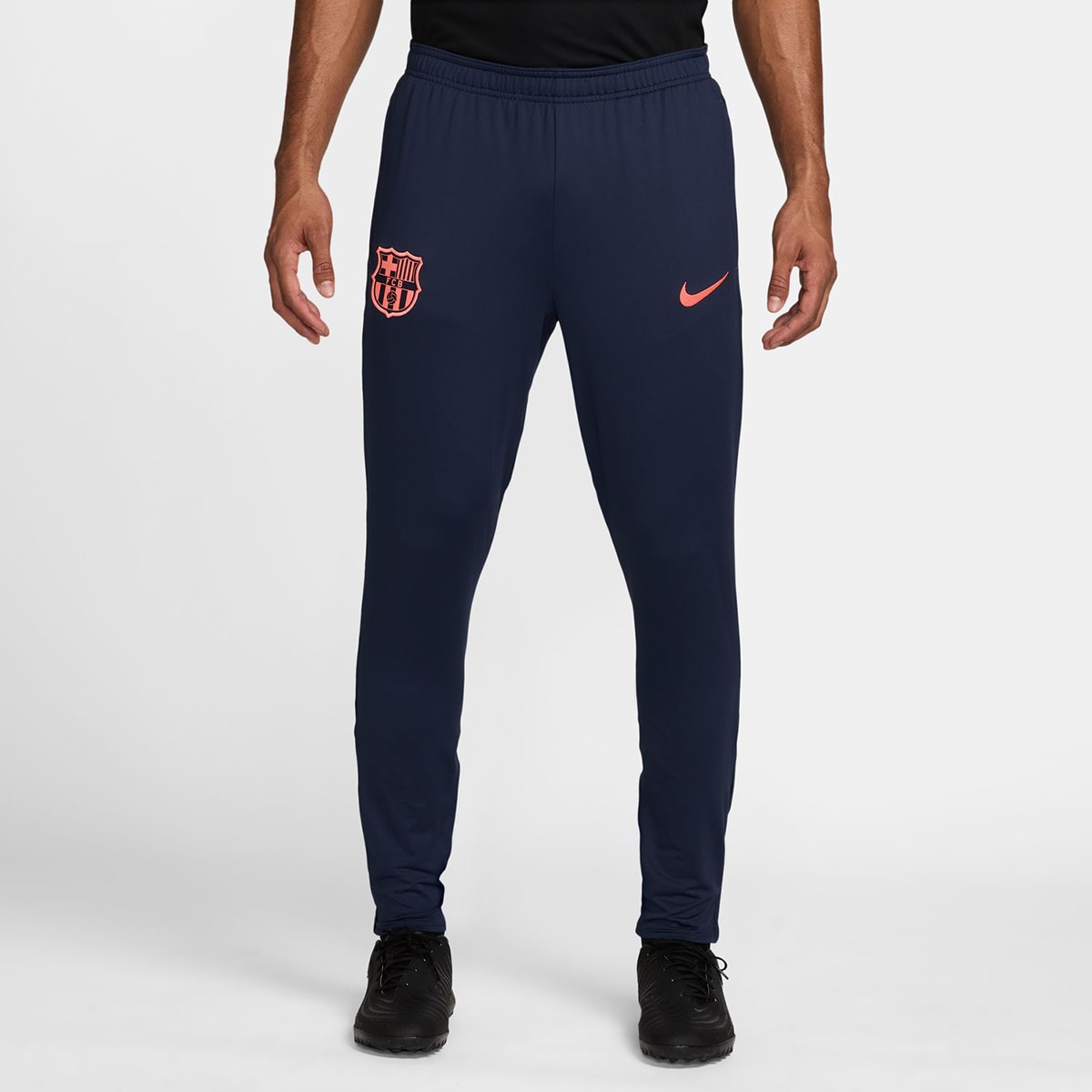 Calças de Homem FC Barcelona 2025-2026 Strike Azul-marinho-1