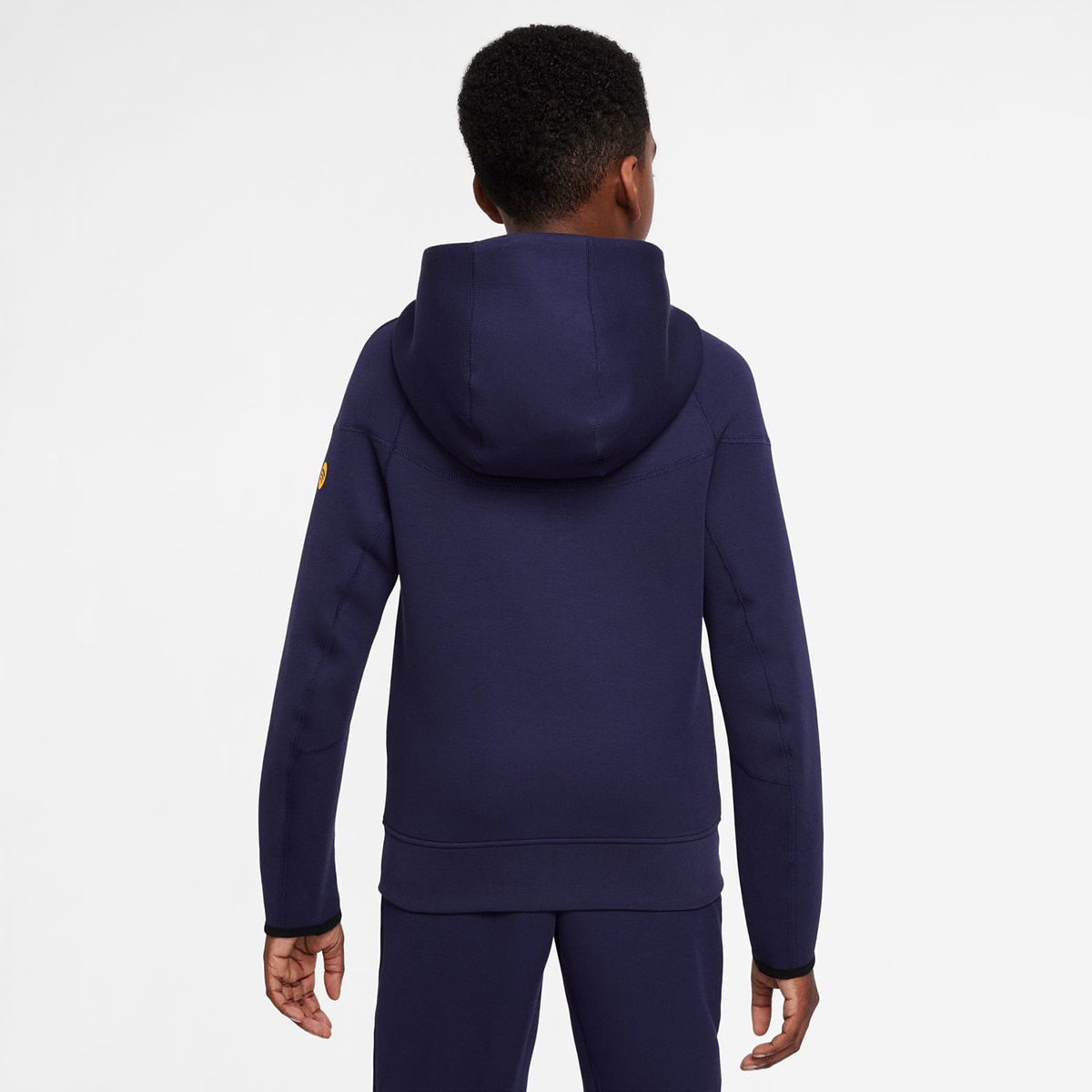 Sweatshirt de Criança FC Barcelona 2025-2026 Tech Fleece Roxo-2