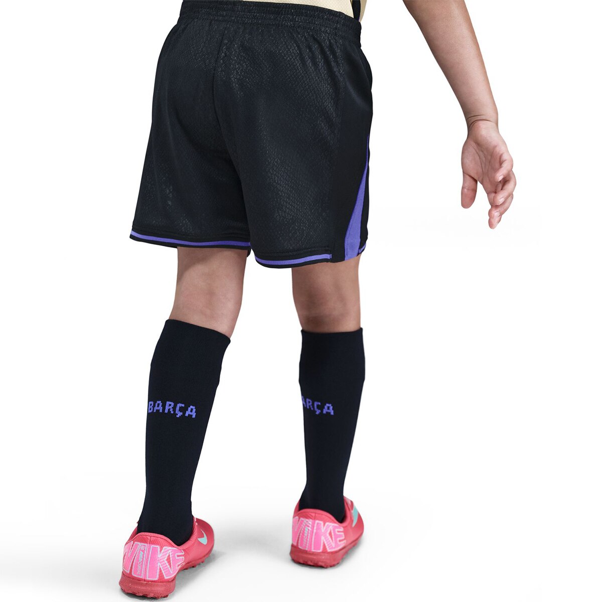 Conjunto de Criança 2.º Equipamento FC Barcelona 2025-2026 Stadium Amarelo-9