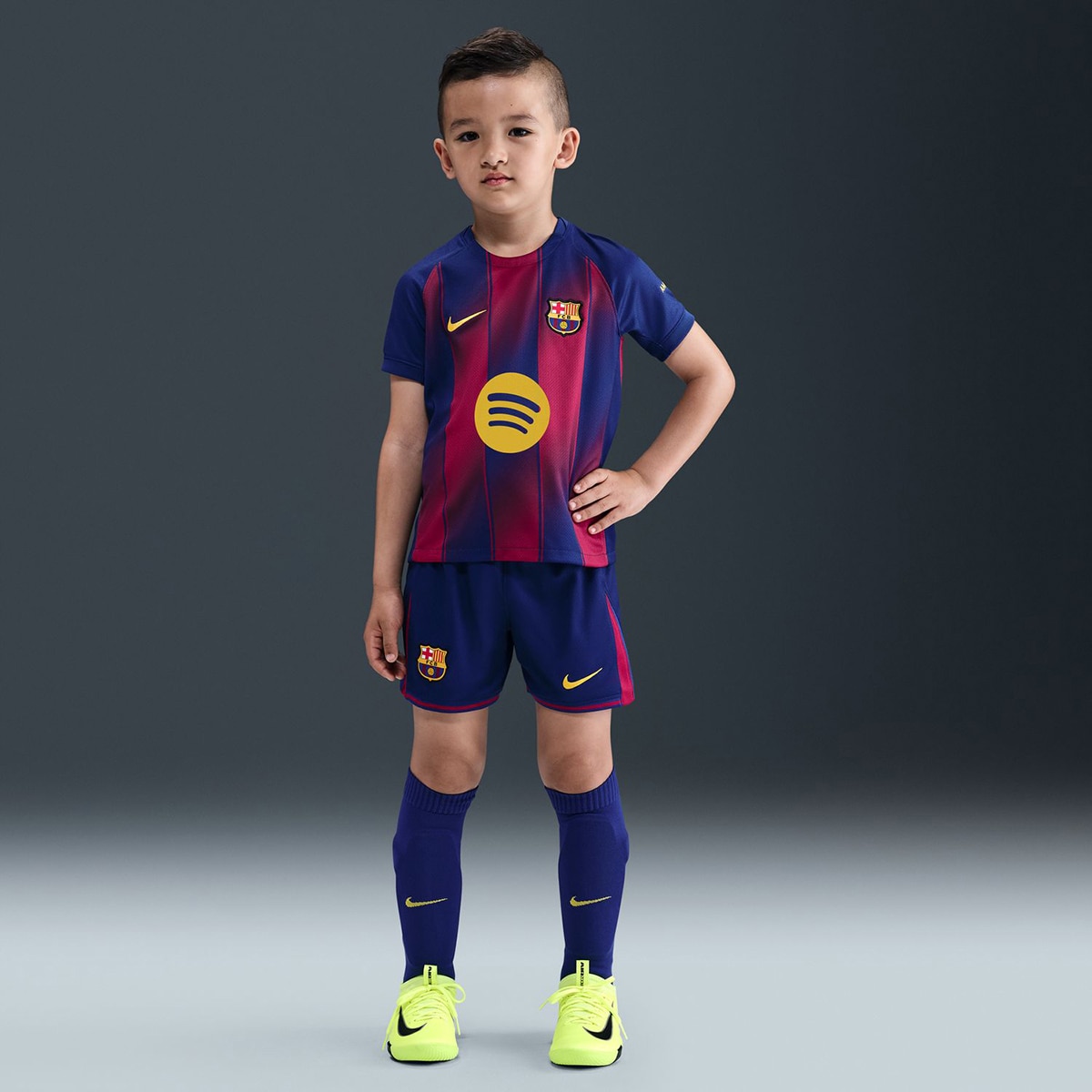 Imagem 0 de Mini Conjunto de Criança 1.º Equipamento FC Barcelona 2025-2026 Stadium