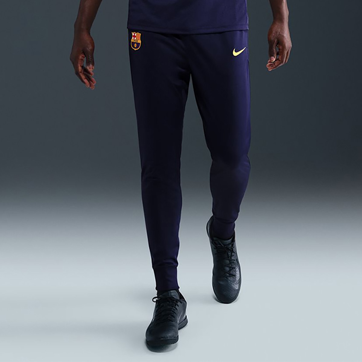 Calças de Homem FC Barcelona 2025-2026 Strike Roxo-1