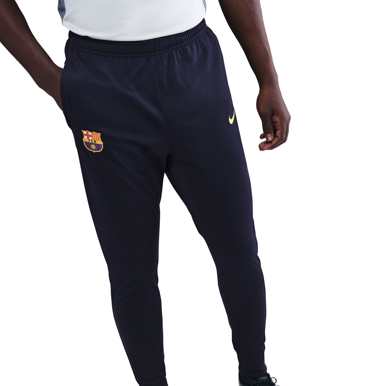 Fato de Treino de Homem FC Barcelona 2025-2026 Strike Roxo-5