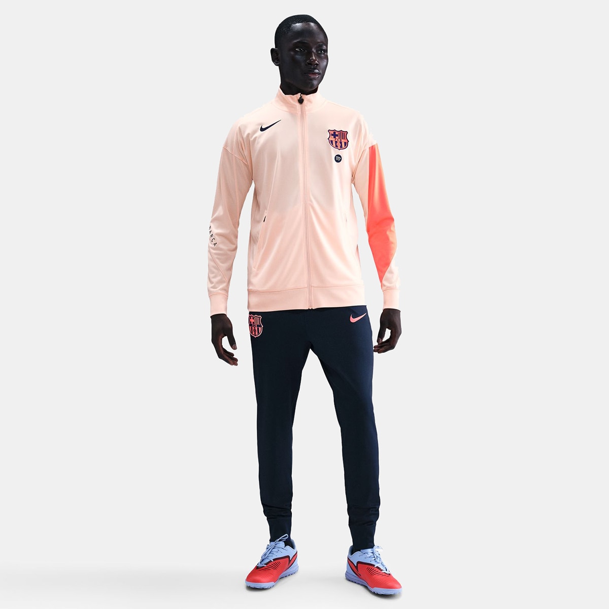 Chándal de hombre FC Barcelona 2025-2026 Strike Nike Naranja · El