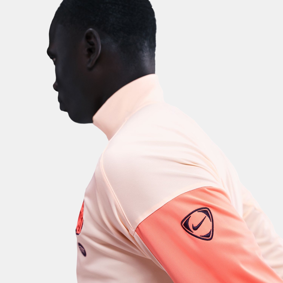 Fato de Treino de Homem FC Barcelona 2025-2026 Strike Laranja-4