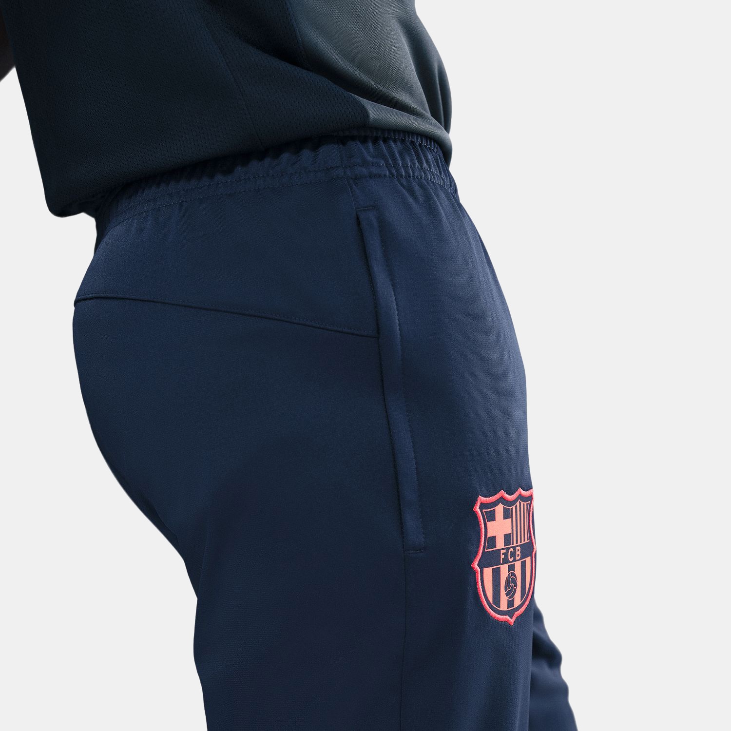 Fato de Treino de Homem FC Barcelona 2025-2026 Strike Laranja-7