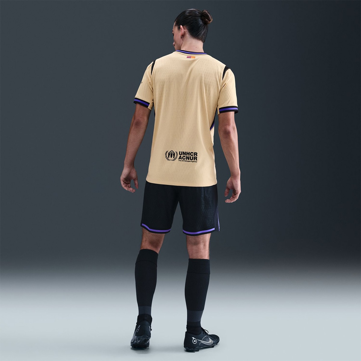 T-shirt 2.º Equipamento FC Barcelona 2025-2026 Match Amarelo-10