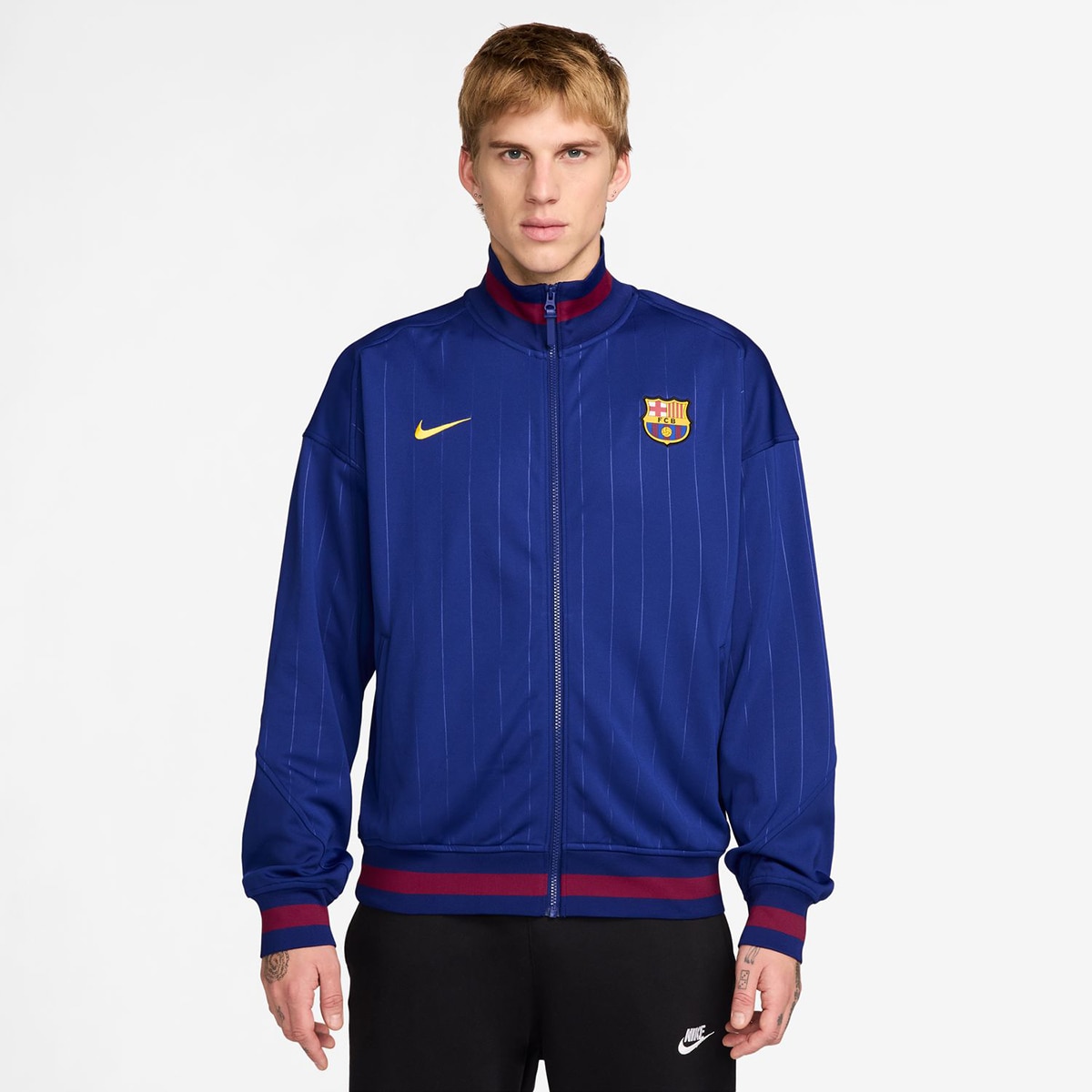 Chaqueta de hombre FC Barcelona 2025-2026 Academy Pro Anthem